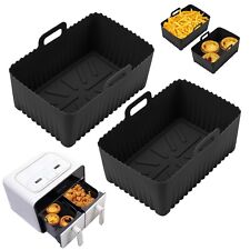 2x Air Fryer Liners Silicone