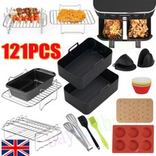 121PCS/Set Rectangle Air Fryer
